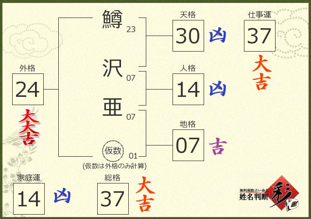 診断結果画像