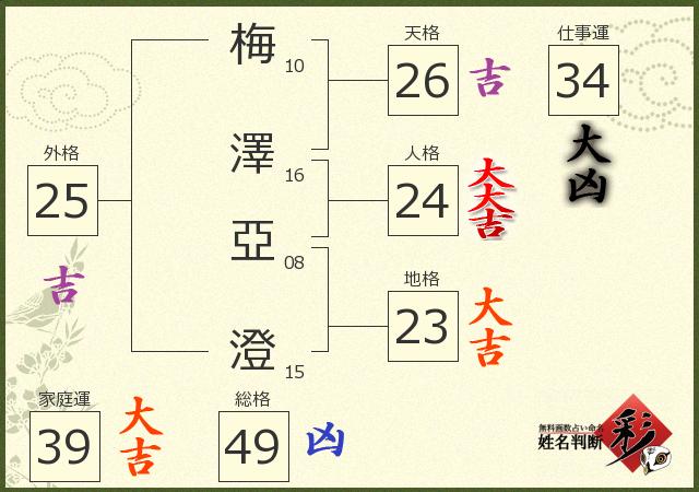 診断結果画像