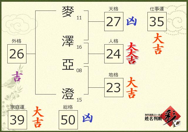 診断結果画像