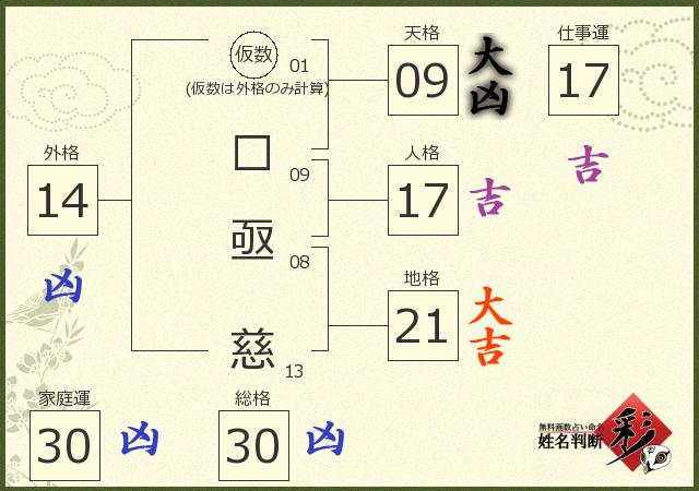 診断結果画像