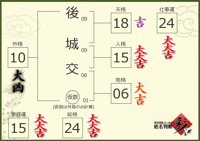 診断結果画像