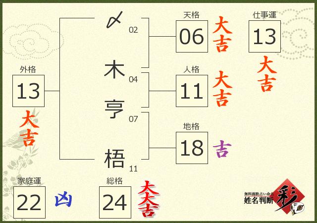 診断結果画像