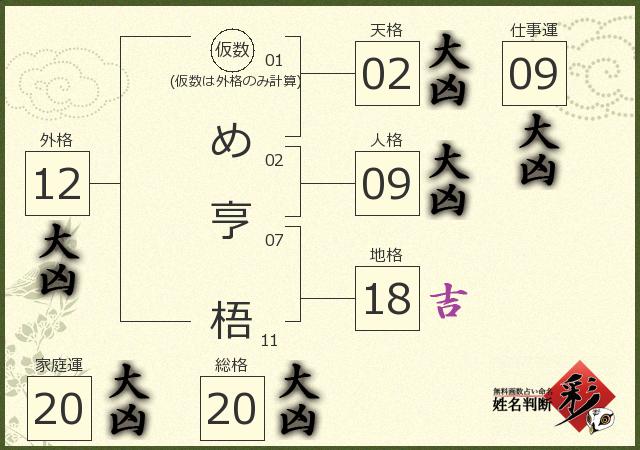 診断結果画像
