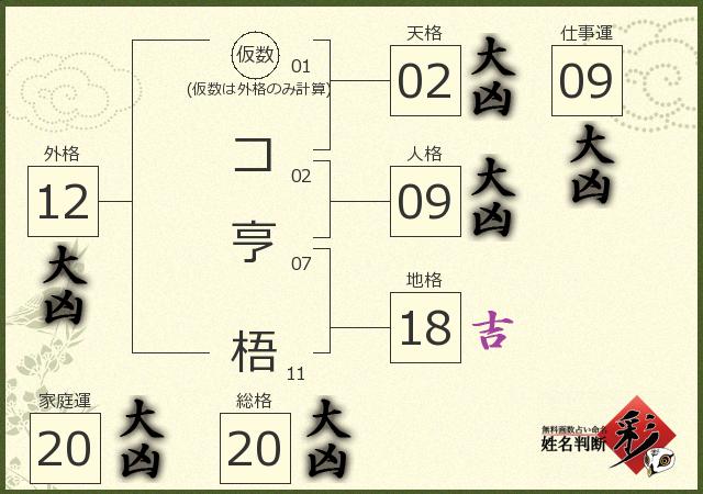 診断結果画像