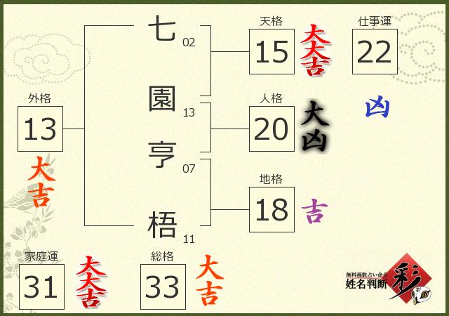 診断結果画像
