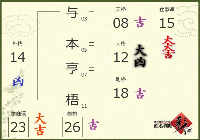 診断結果画像