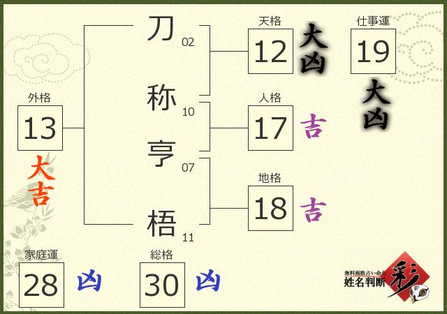 診断結果画像