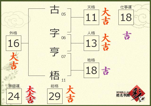診断結果画像