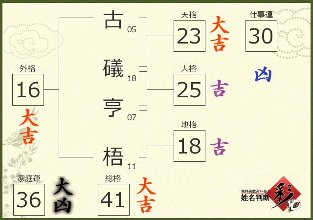 診断結果画像