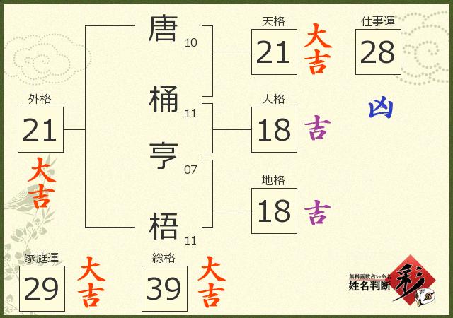 診断結果画像
