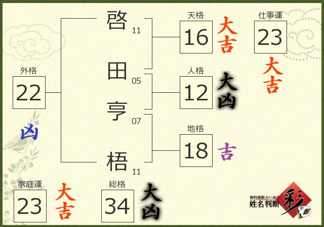 診断結果画像