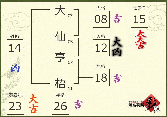 診断結果画像
