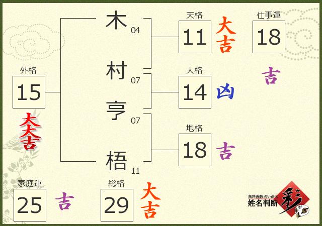 診断結果画像