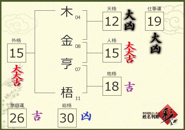 診断結果画像
