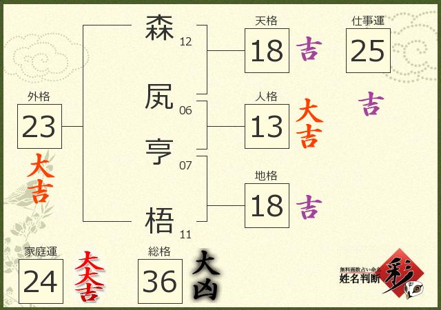 診断結果画像