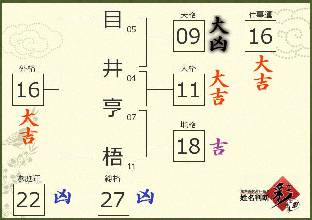 診断結果画像