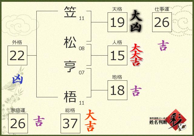 診断結果画像