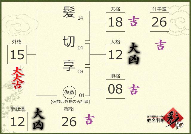 診断結果画像