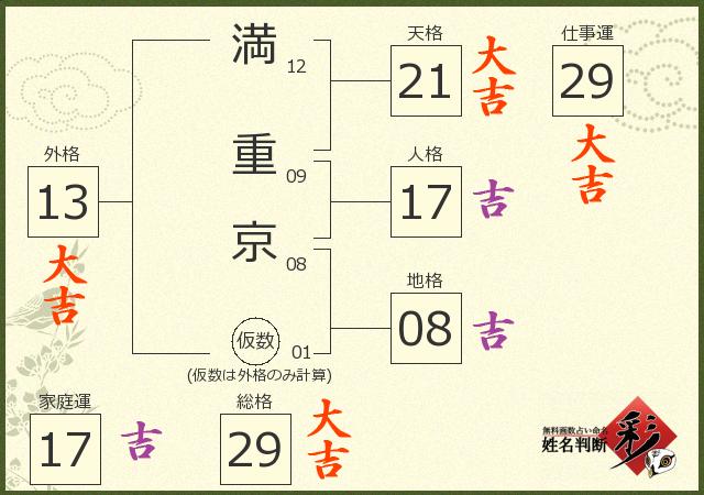 診断結果画像