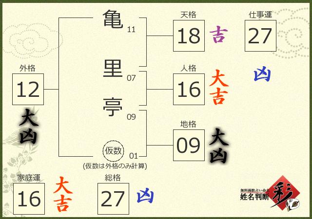 診断結果画像