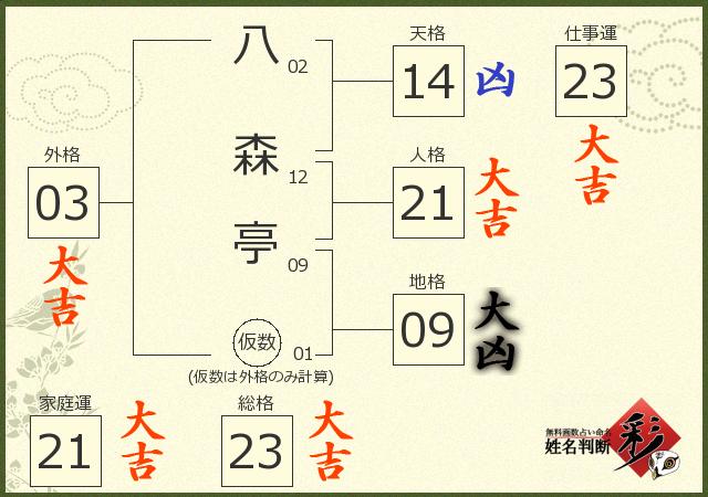 診断結果画像
