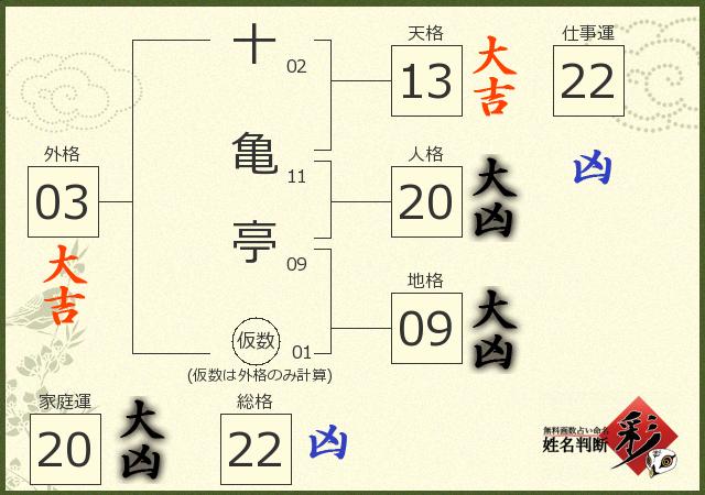 診断結果画像