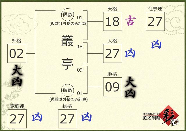 診断結果画像