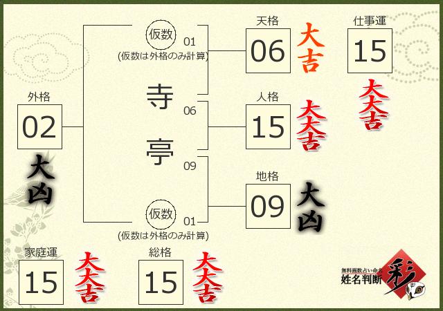 診断結果画像