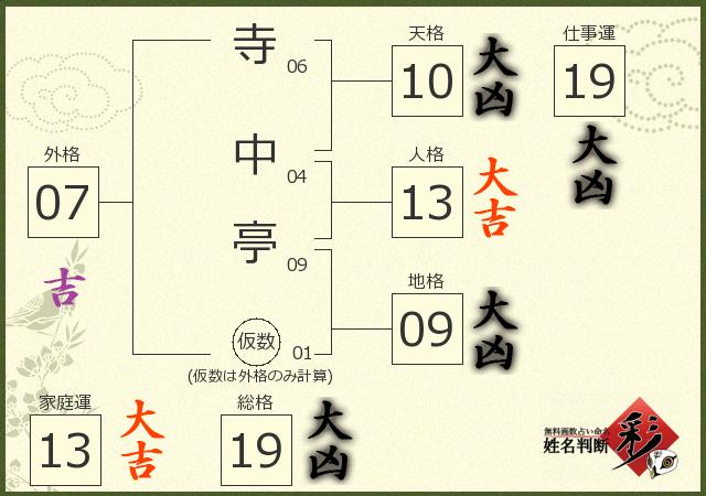 診断結果画像