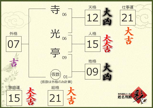 診断結果画像