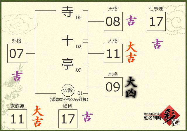 診断結果画像
