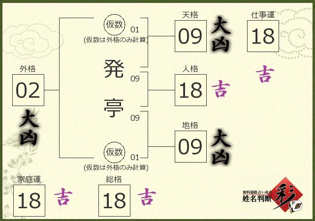 診断結果画像