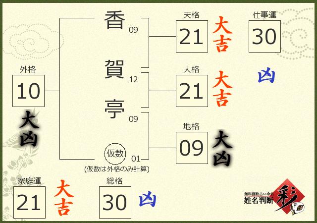 診断結果画像