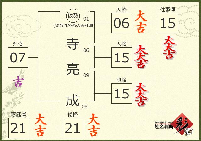 診断結果画像