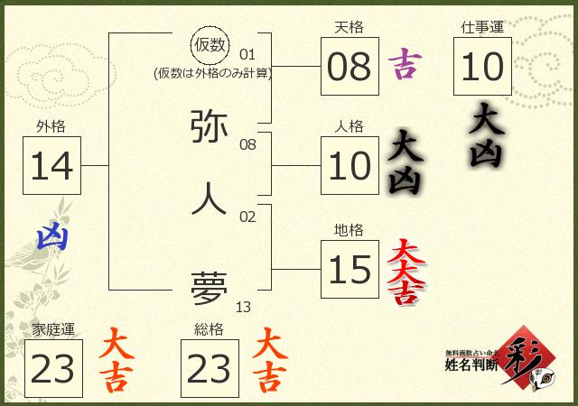 診断結果画像