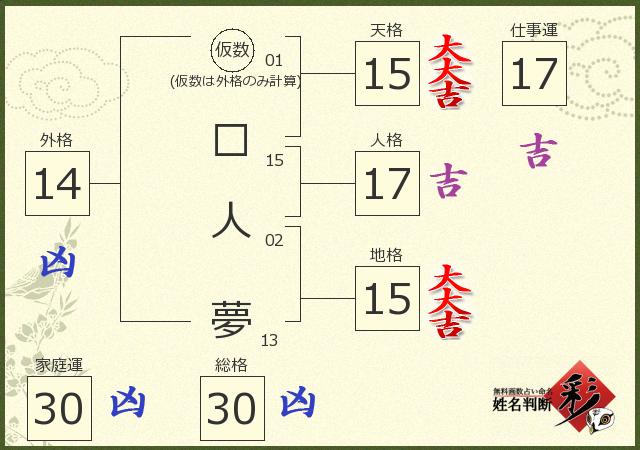 診断結果画像