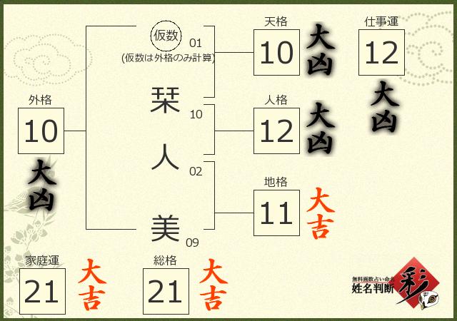 診断結果画像