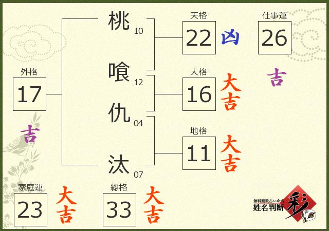 診断結果画像