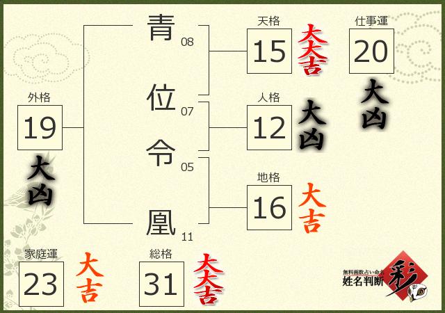 診断結果画像