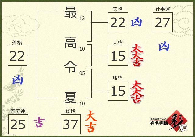 診断結果画像