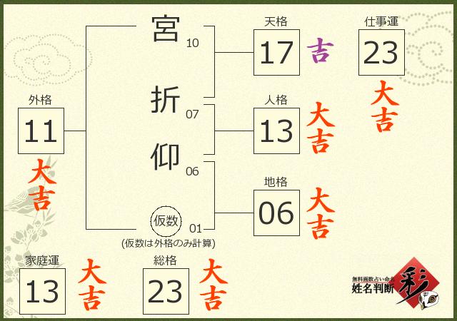 診断結果画像