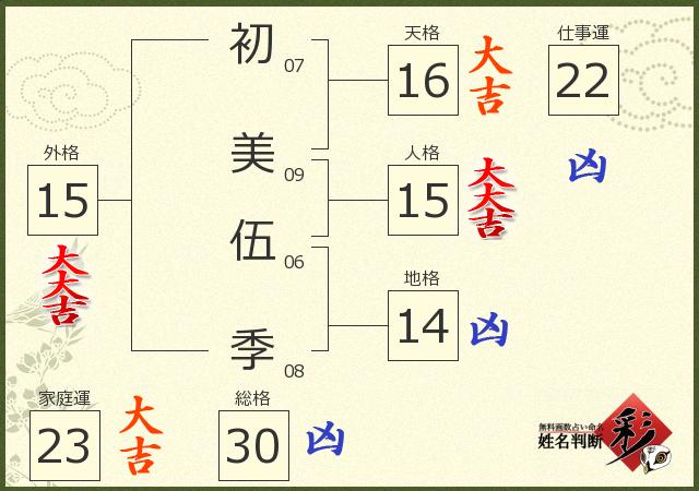 診断結果画像