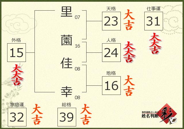 診断結果画像