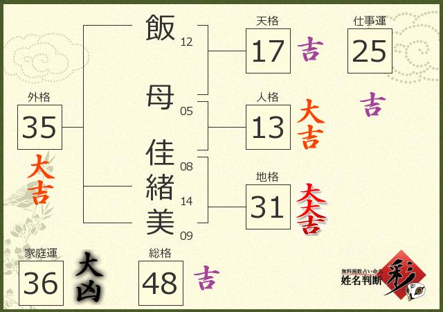 診断結果画像