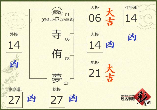診断結果画像