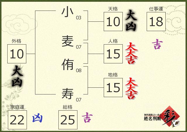 診断結果画像