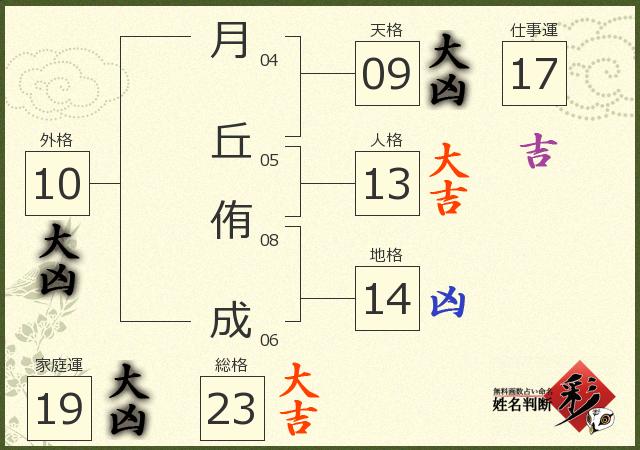 診断結果画像