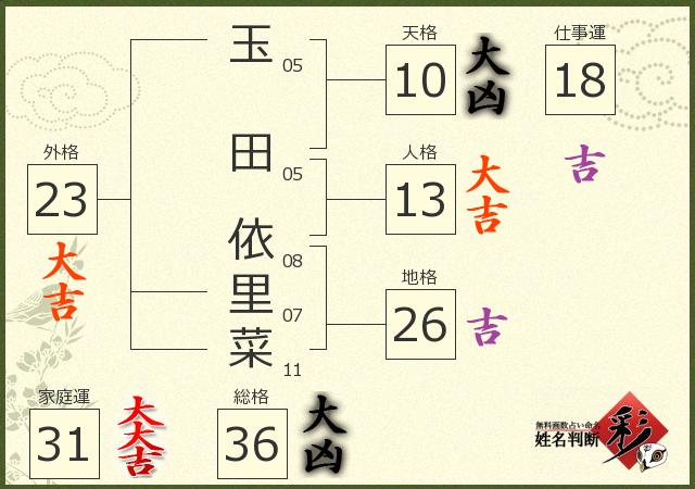診断結果画像