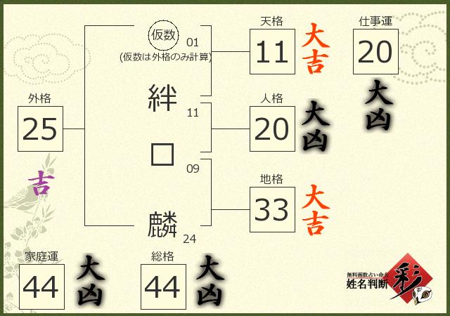 診断結果画像