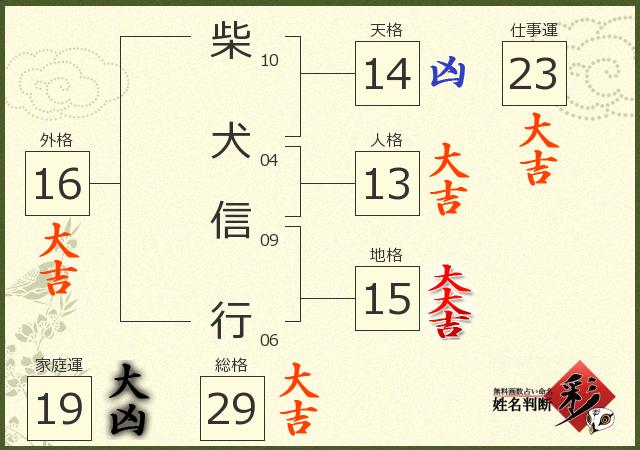 診断結果画像